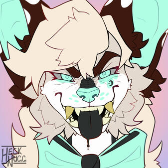 Headshot Flat Color